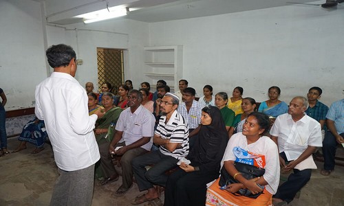 Healthy Living Public meet at Chennai been held by Magi Ramalingam