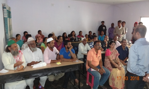 A Public awareness meeting was conducted in hosur for the benefit of Karnataka and tamilnadu public about health under the banner of "Healthy Living" 